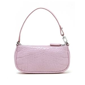 By Far Rachel crocodile-effect shoulder bag